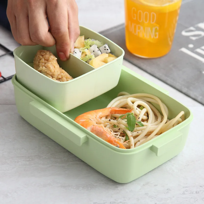SHAI Высококачественная независимая решетка для детей Bento Box портативный