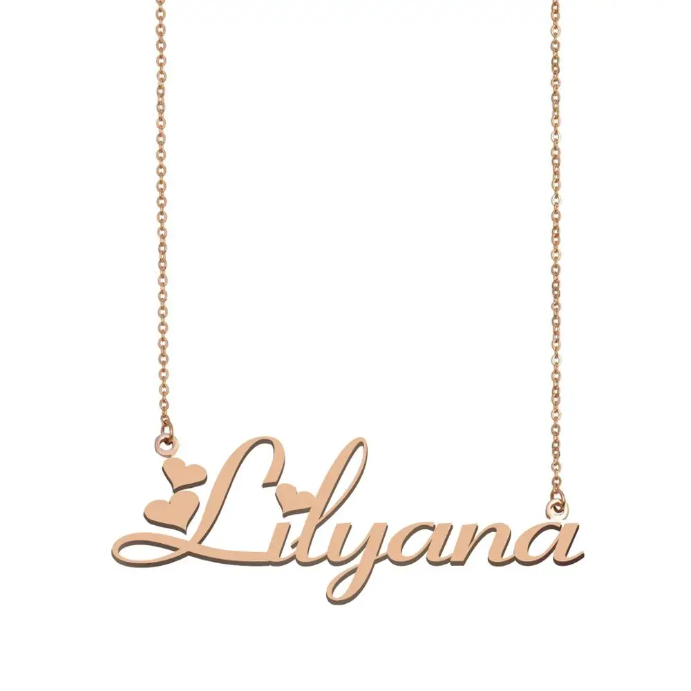 Lilyana Name Necklace , Custom Name Necklace for Women Girls Best Friends Birthday Wedding Christmas Mother Days Gift
Lilyana Name Necklace , Custom Name Necklace for Women Girls Best Friends Birthday Wedding Christmas Mother Days Gift
