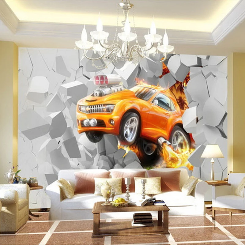 Dropship Custom 3D Mural Living Room Wallpaper Bedroom Flame Car Living Room Background Decoration Painting Wallpapers Brick
Dropship Custom 3D Mural Living Room Wallpaper Bedroom Flame Car Living Room Background Decoration Painting Wallpapers Brick