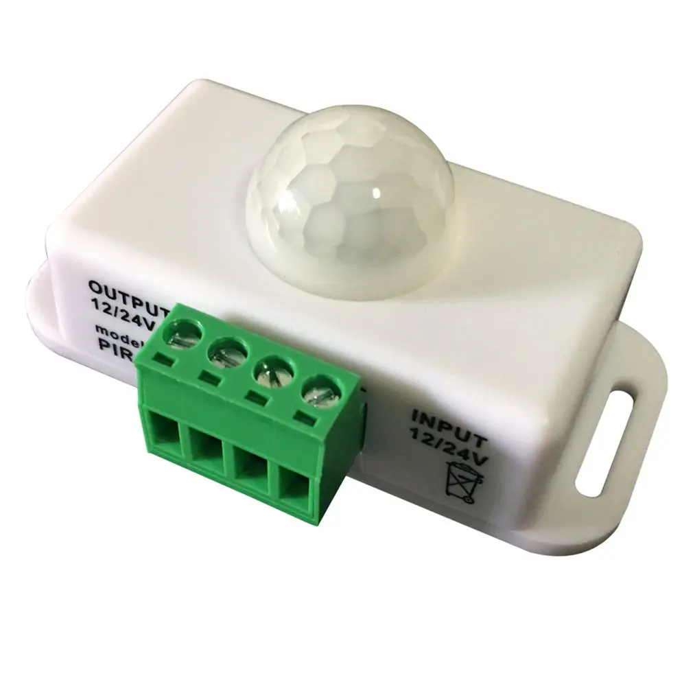 Dc 12V-24V Body Infrarood Pir Motion Sensor Schakelaar Strip Automatische Infrarood Pir Motion Sensor Tijdschakelaar
Dc 12V-24V Body Infrarood Pir Motion Sensor Schakelaar Strip Automatische Infrarood Pir Motion Sensor Tijdschakelaar