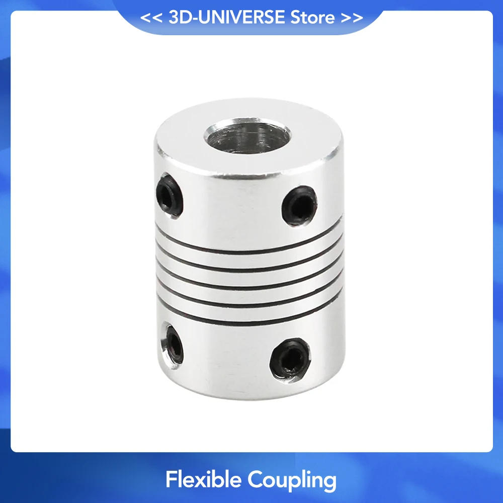 

3D printer Stepper Motor Flexible Coupling Coupler /Shaft Couplings 5x8x25mm / 5x5x25mm / 6.35x8x25mm