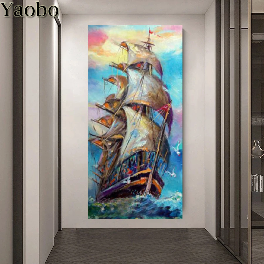 large diy full square round diamond painting sailboat scenery 5d diamond mazayka Embroidery crystals painting mosaic decor
large diy full square round diamond painting sailboat scenery 5d diamond mazayka Embroidery crystals painting mosaic decor