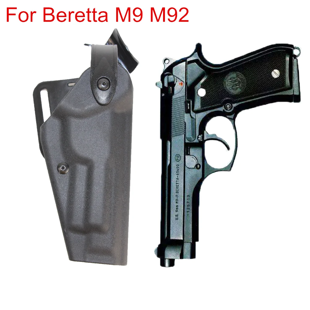 Тактическая кобура для пистолета Beretta M9 92 96 страйкбольная с ремнем