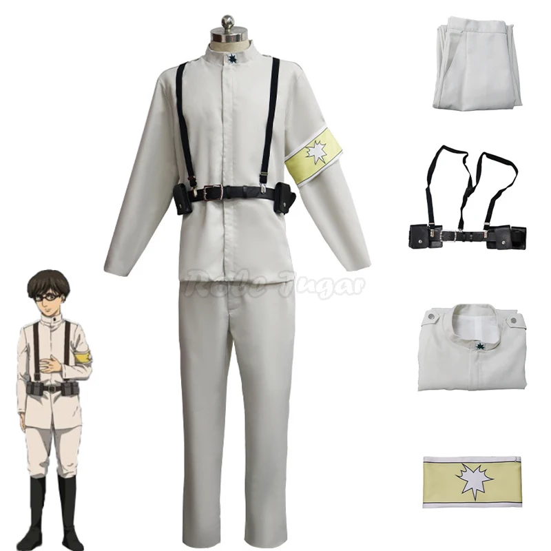 2021 New Arrival Attack On Titan Cosplay CostumeHalloween Party Stage Show Uniform Men Tops + Pant Sets C147M175
2021 New Arrival Attack On Titan Cosplay CostumeHalloween Party Stage Show Uniform Men Tops + Pant Sets C147M175