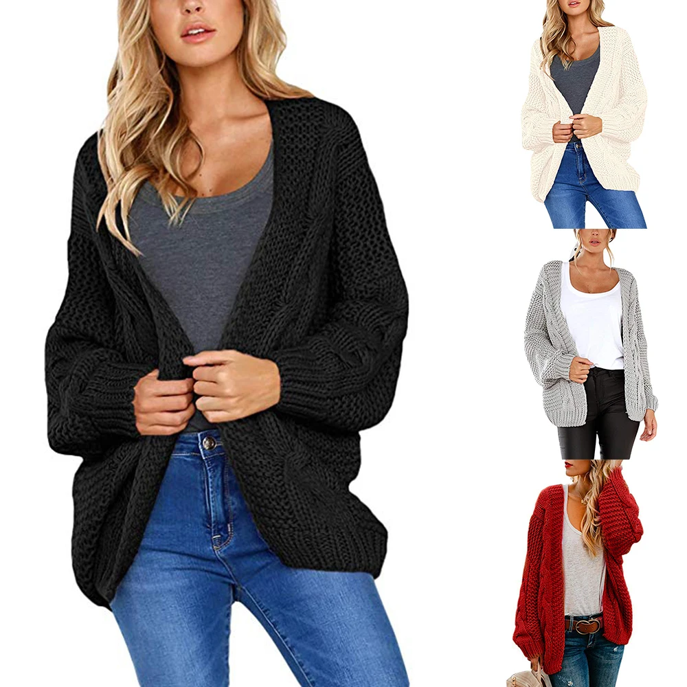 female Open Front Cardigan Sweaters Winter Women Sweater Knitted Long Sleeve Knitwear Girl Casual Outerwear Tops
female Open Front Cardigan Sweaters Winter Women Sweater Knitted Long Sleeve Knitwear Girl Casual Outerwear Tops