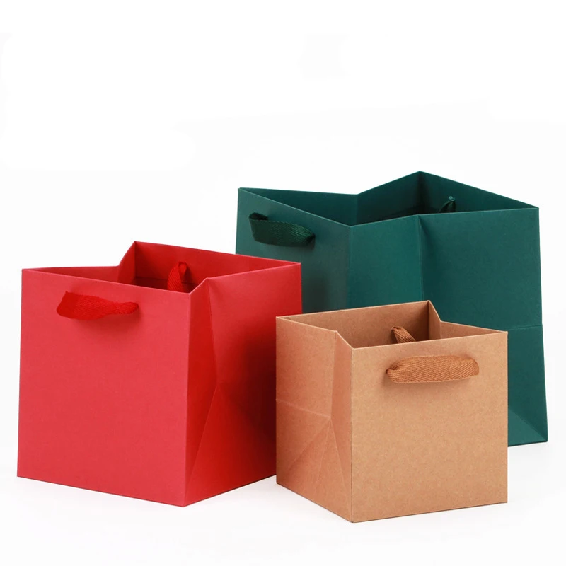 20Pcs Wedding Paper Cake Box Gift Bag With Handle Square Potted Flowers Packing Box Birthday Party Cake Flower Bag Custom Logo
20Pcs Wedding Paper Cake Box Gift Bag With Handle Square Potted Flowers Packing Box Birthday Party Cake Flower Bag Custom Logo
