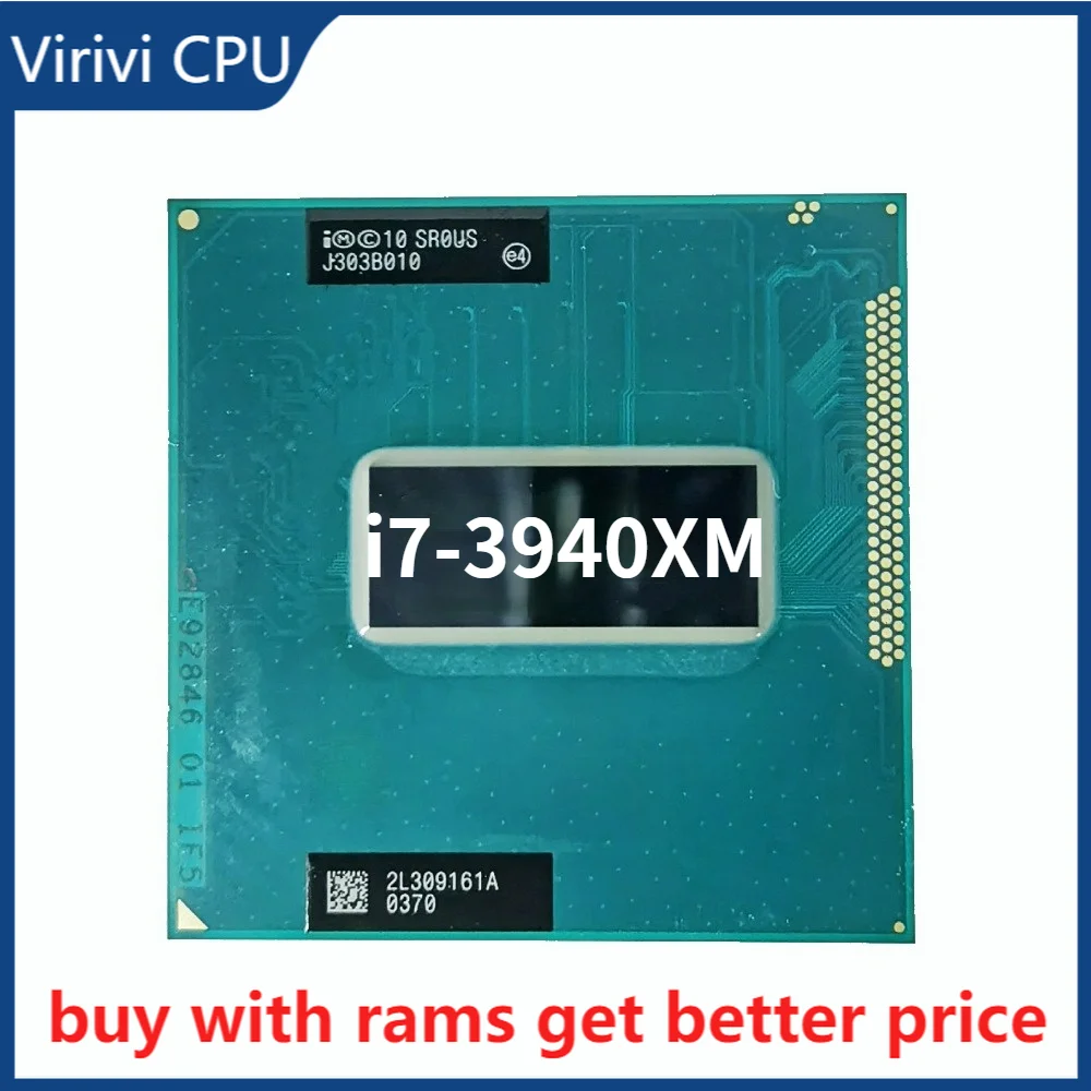 Процессор Intel Core i7-3940XM i7 3940XM SR0US 3,0 ГГц четырехъядерный восьмипоточный ЦПУ 8 Мб 55 Вт Разъем G2 / rPGA988B 
Процессор Intel Core i7-3940XM i7 3940XM SR0US 3,0 ГГц четырехъядерный восьмипоточный ЦПУ 8 Мб 55 Вт Разъем G2 / rPGA988B