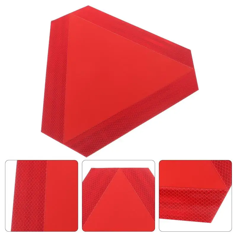 1pc Triangle Practical Great Safety Sign Warning Sign Reflector for Slow Speeds Car
1pc Triangle Practical Great Safety Sign Warning Sign Reflector for Slow Speeds Car