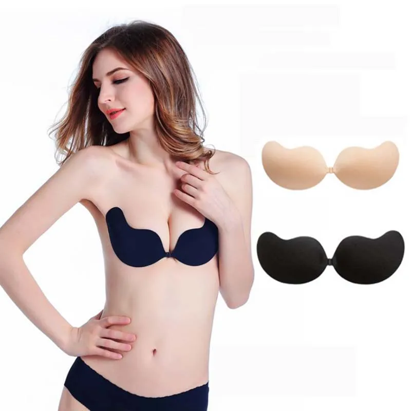 Sexy Strapless Bras For Women Adhesive Silicone Bra Invisible Sticky Brassiere Soutien Gorge Push Up Bretelle Backless Bra BH
Sexy Strapless Bras For Women Adhesive Silicone Bra Invisible Sticky Brassiere Soutien Gorge Push Up Bretelle Backless Bra BH