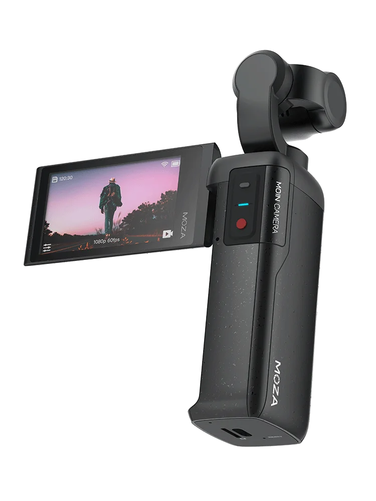 Moza Moin Pocket camera 4K HD gimbal camera stabilizer 120 degree wide angle smart track built-in WiFi control for Vlog v
Moza Moin Pocket camera 4K HD gimbal camera stabilizer 120 degree wide angle smart track built-in WiFi control for Vlog v