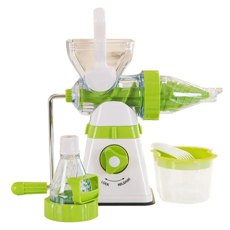 Creative Mini Hand Crank Juicer Single Auger Manual Fruits Squeezer Versatile Citrus Orange Juicer With 5pcs Free Kitchen Gadget
Creative Mini Hand Crank Juicer Single Auger Manual Fruits Squeezer Versatile Citrus Orange Juicer With 5pcs Free Kitchen Gadget