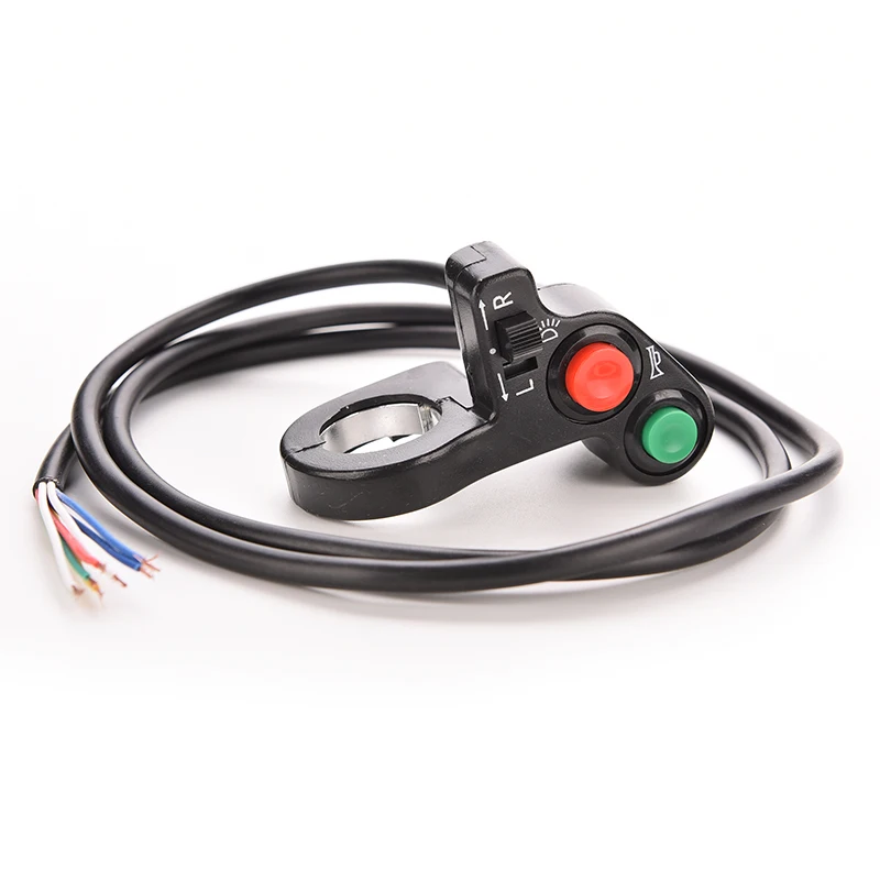 E-Bike Motorcycle 7/8" Handlebar Switch Assembly Electric Scooter Dirt Bike Turn Signal Horn Button ON OFF Switch Hub 1PC New
E-Bike Motorcycle 7/8" Handlebar Switch Assembly Electric Scooter Dirt Bike Turn Signal Horn Button ON OFF Switch Hub 1PC New
