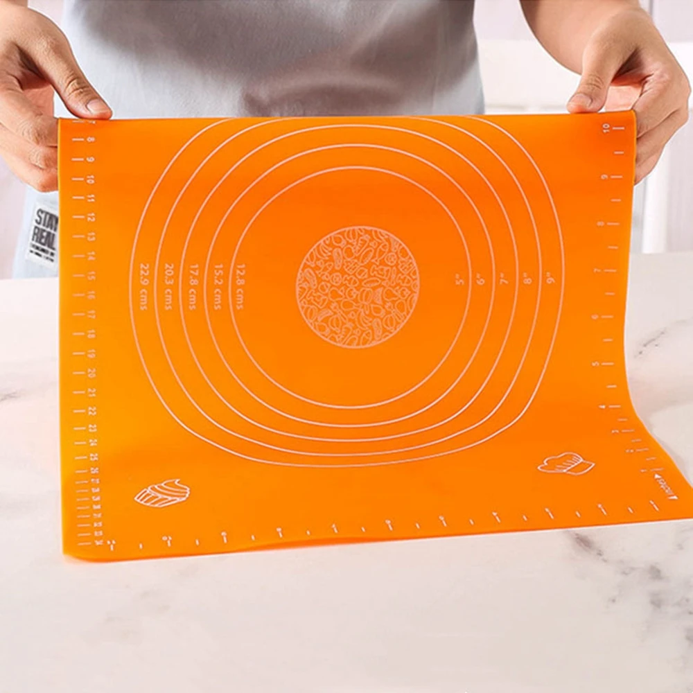 50x70cm Silicone Children Mat Baking Liner Oven Heat Insulation Pad Dough Cake Maker Pastry Kneading Rolling Kitchen Accessories
50x70cm Silicone Children Mat Baking Liner Oven Heat Insulation Pad Dough Cake Maker Pastry Kneading Rolling Kitchen Accessories