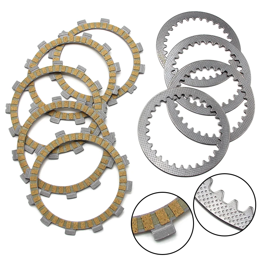 For Suzuki GIXXER155 GSX150F GSX-R125 GSX150 GSX-R150 Gixxer RFL8/RFXL8 MFL8/MFXL8 Motorcycle Clutch Friction Disc Plate Kit
For Suzuki GIXXER155 GSX150F GSX-R125 GSX150 GSX-R150 Gixxer RFL8/RFXL8 MFL8/MFXL8 Motorcycle Clutch Friction Disc Plate Kit