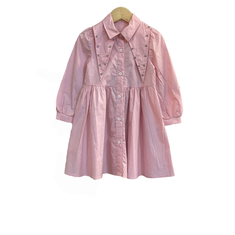 High end brand children's wear girls' tower dress long sleeve spring skirt 2021 new college style Navy collar dress big children
High end brand children's wear girls' tower dress long sleeve spring skirt 2021 new college style Navy collar dress big children
