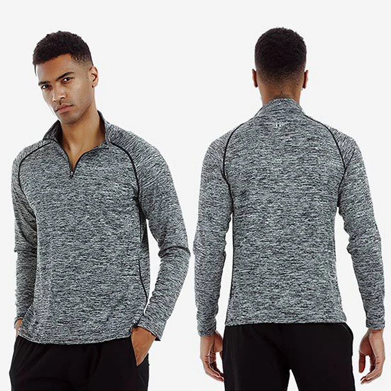 Men Clothing Tops Tees T Shirts Running Shirt Zipper Pullover Long Sleeve Fitness Sports for Gym Clothing Workout Shirt Male
Men Clothing Tops Tees T Shirts Running Shirt Zipper Pullover Long Sleeve Fitness Sports for Gym Clothing Workout Shirt Male