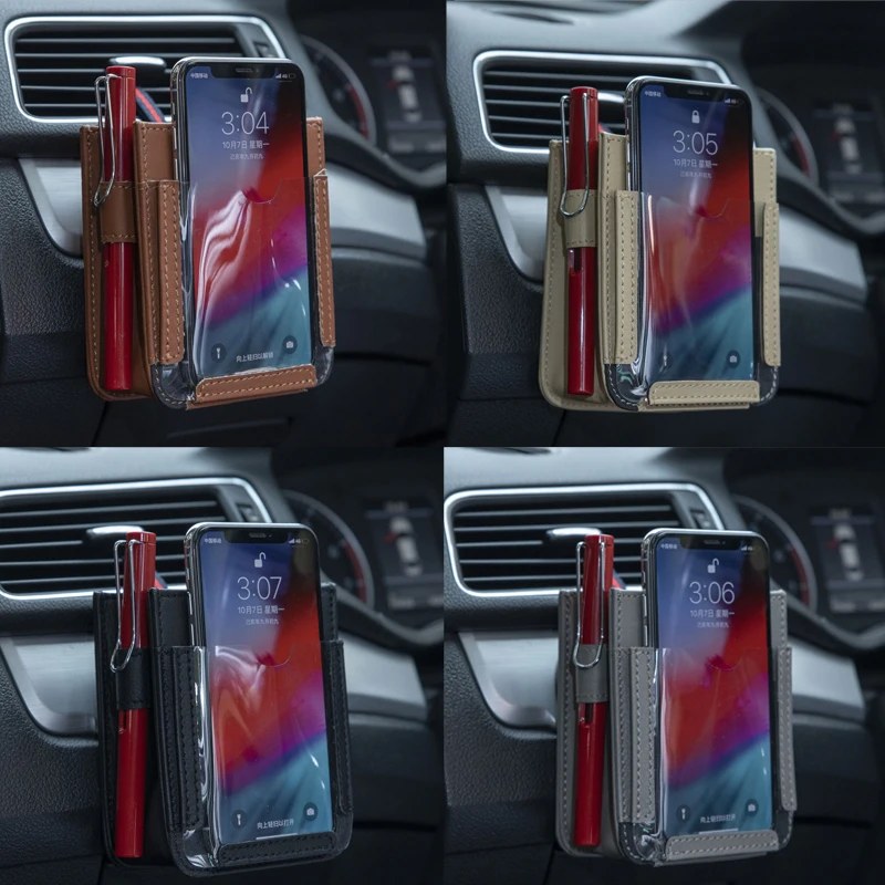 Car Air Outlet Pockets Car Multi-function Car Phone Storage Bag Hanging Bag Creative Storage Box For Car Interior Accessories
Car Air Outlet Pockets Car Multi-function Car Phone Storage Bag Hanging Bag Creative Storage Box For Car Interior Accessories