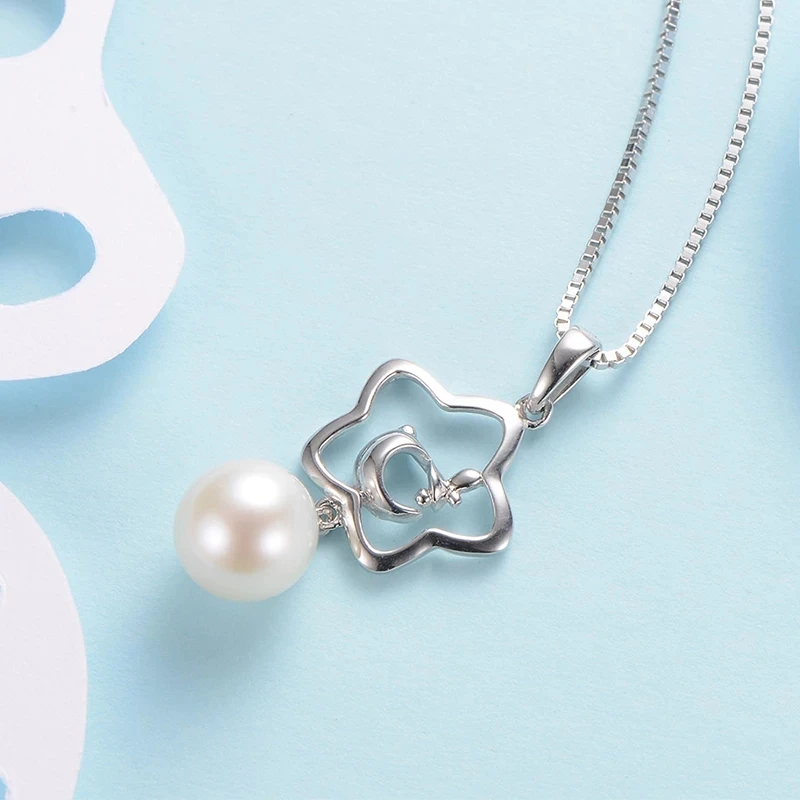 gN Pearl Genuien 925 Sterling Silver Cartoon 6-6.5mm Natural Freshwater Pearl Pendants Fine Jewelry Women Necklace Chain gNPearl
gN Pearl Genuien 925 Sterling Silver Cartoon 6-6.5mm Natural Freshwater Pearl Pendants Fine Jewelry Women Necklace Chain gNPearl