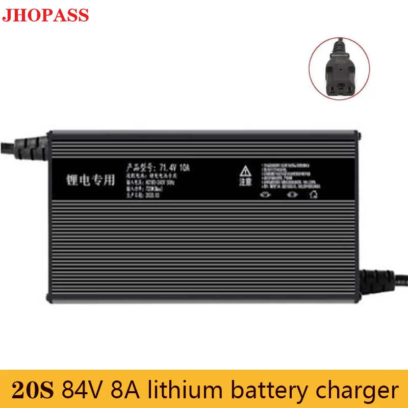 84V 8A 20S High-Power AUTO LED display smart & Fast 220V lithium battery charger for Car & Ship & Trucks & Forklift
84V 8A 20S High-Power AUTO LED display smart & Fast 220V lithium battery charger for Car & Ship & Trucks & Forklift