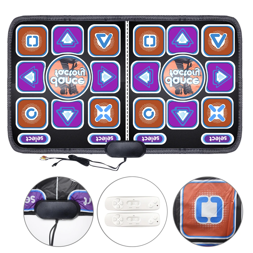 For TV Computer Dance Mat Indoor Home Kids Toy Massage Learning Double Dance Mat Yoga Game Indoor 3D PVC Running Blanket
For TV Computer Dance Mat Indoor Home Kids Toy Massage Learning Double Dance Mat Yoga Game Indoor 3D PVC Running Blanket