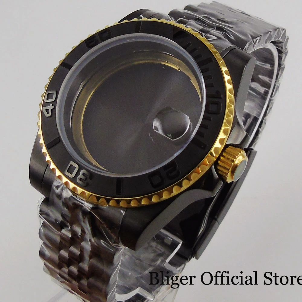 Чехол для часов BLIGER Fit ETA 2836 MIYOTA, черный, с PVD покрытием, 40 мм + Юбилейная Поворотная рамка
Чехол для часов BLIGER Fit ETA 2836 MIYOTA, черный, с PVD покрытием, 40 мм + Юбилейная Поворотная рамка
