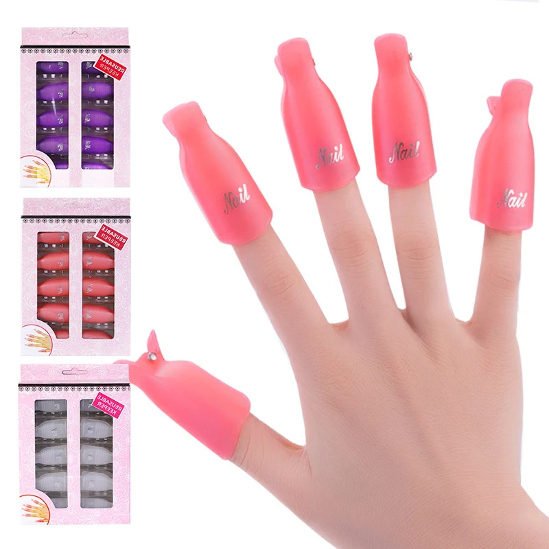 10PCS Plastic Acrylic Nail Art Soak Off Cap Clip UV Gel Polish Remover Wrap Gel Polish Soak off Cap Clip
10PCS Plastic Acrylic Nail Art Soak Off Cap Clip UV Gel Polish Remover Wrap Gel Polish Soak off Cap Clip