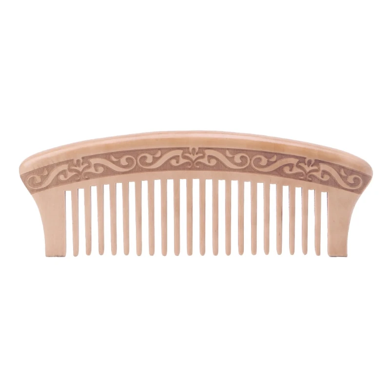 Wooden Wide Tooth Comb Natural Peach Wood Massage Beauty Hair Care 
Wooden Wide Tooth Comb Natural Peach Wood Massage Beauty Hair Care