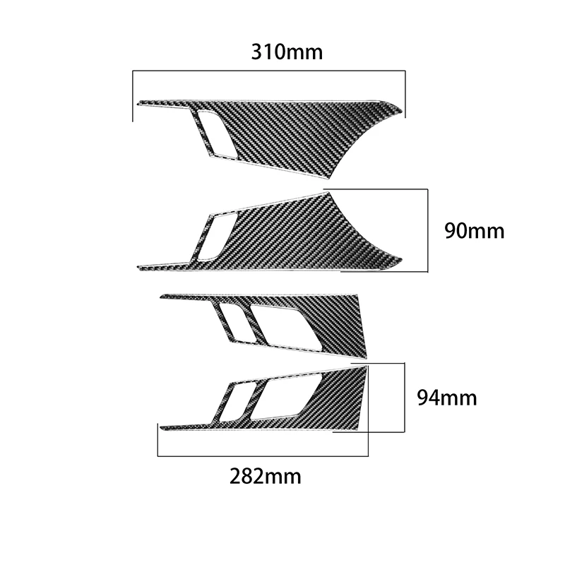 Carbon fiber car sticker, interior door handle panel decoration,Suitable For A4 B9(2017-2019)car stickers
Carbon fiber car sticker, interior door handle panel decoration,Suitable For A4 B9(2017-2019)car stickers