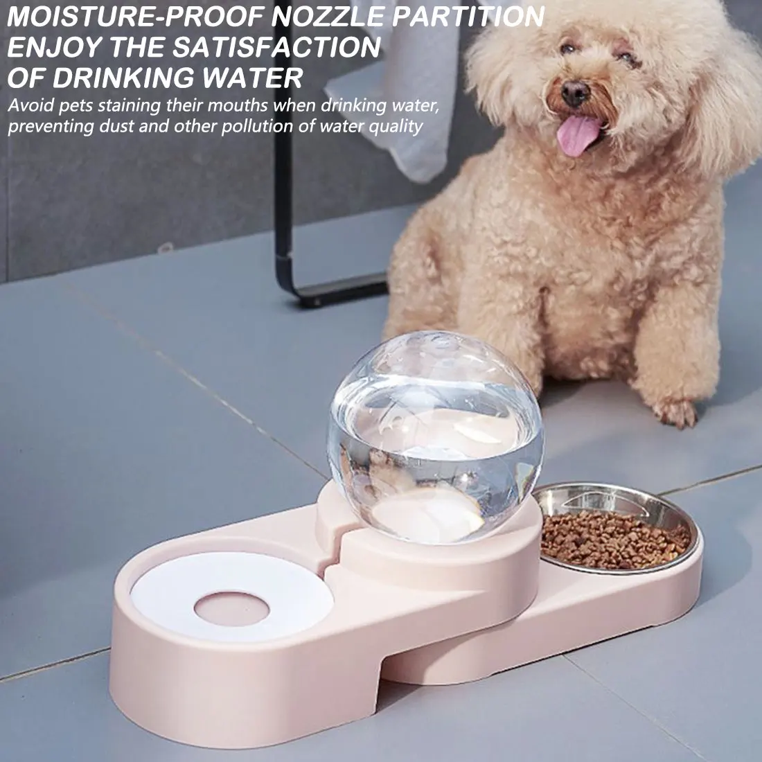 1.8L New Bubble Pet Bowl Food Automatic Feeder Drinker Cat Dog Kitten Feeding Container Pet Supplies Bubble Ball Pet Bowl
1.8L New Bubble Pet Bowl Food Automatic Feeder Drinker Cat Dog Kitten Feeding Container Pet Supplies Bubble Ball Pet Bowl