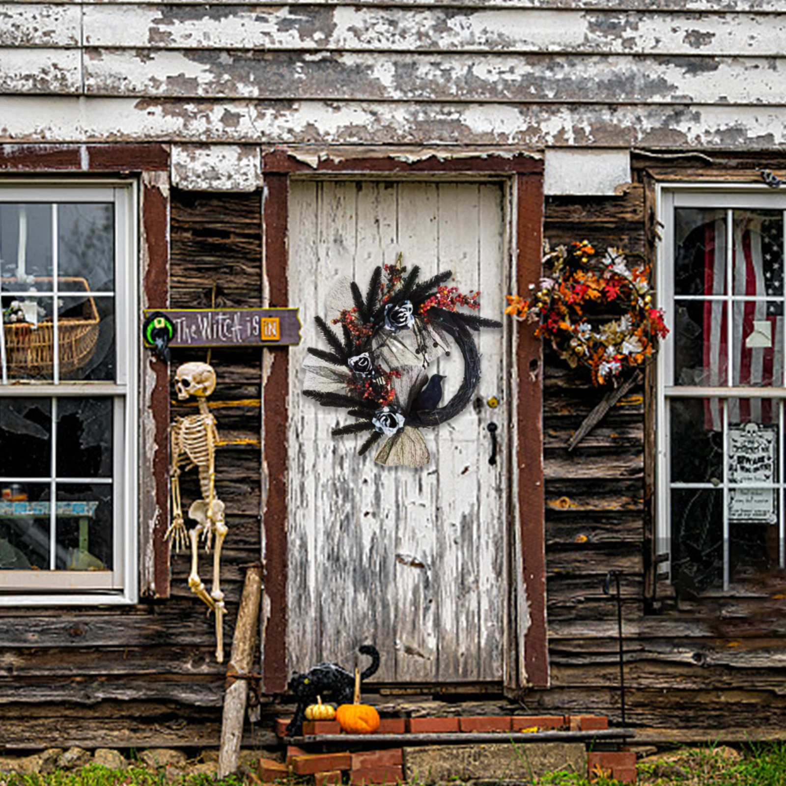 Декоративная подвеска Хэллоуин, искусственные цветы, лоза, гирлянда, подвесное украшение для стены, дерева, окна, украшения «сделай сам»
Декоративная подвеска Хэллоуин, искусственные цветы, лоза, гирлянда, подвесное украшение для стены, дерева, окна, украшения «сделай сам»