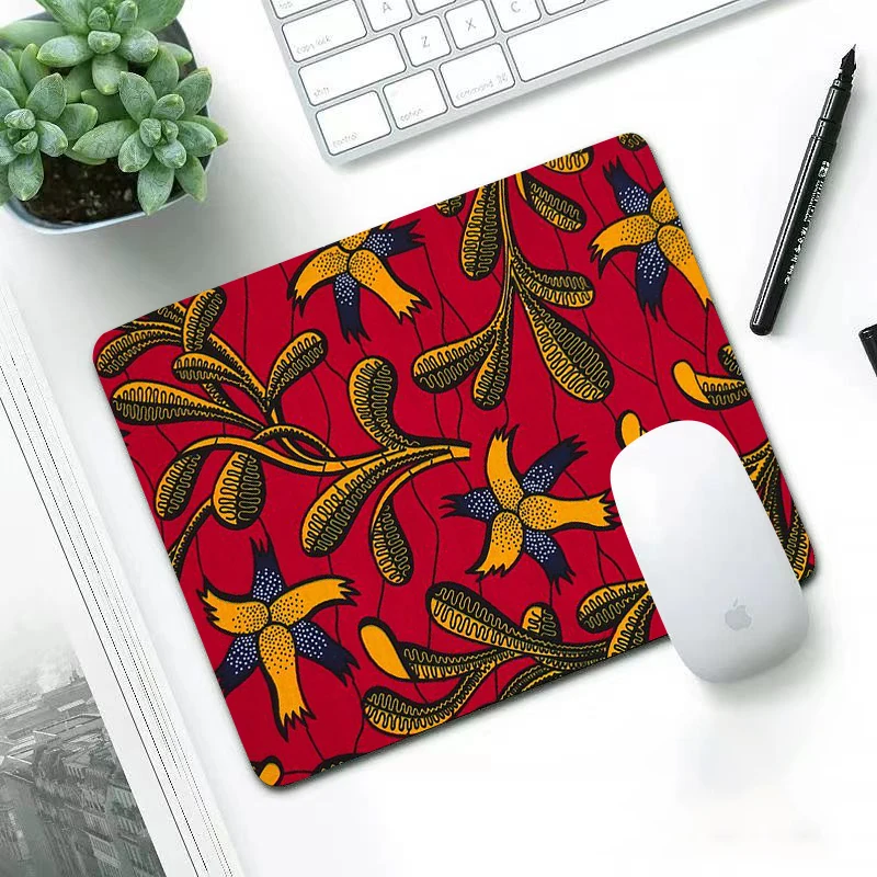 African style fabric print small 22x18cm office leisure edge anti slip washable laptop game mouse pad Waterproof girl mousepad
African style fabric print small 22x18cm office leisure edge anti slip washable laptop game mouse pad Waterproof girl mousepad