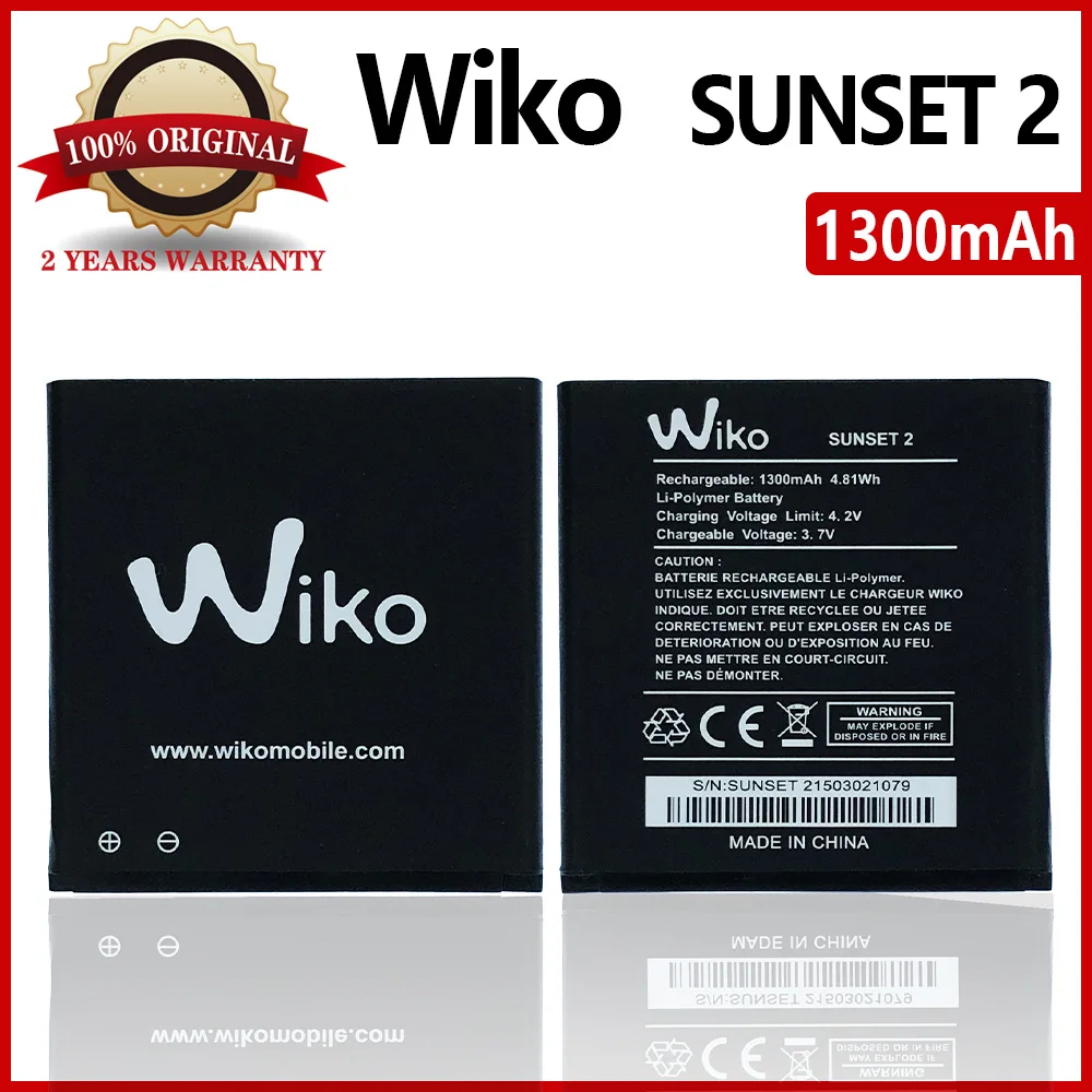 100% Оригинальный аккумулятор SUNSET2 1300 мАч для телефона Wiko SUNSET 2, высококачественный аккумулятор с номером отслеживания
100% Оригинальный аккумулятор SUNSET2 1300 мАч для телефона Wiko SUNSET 2, высококачественный аккумулятор с номером отслеживания