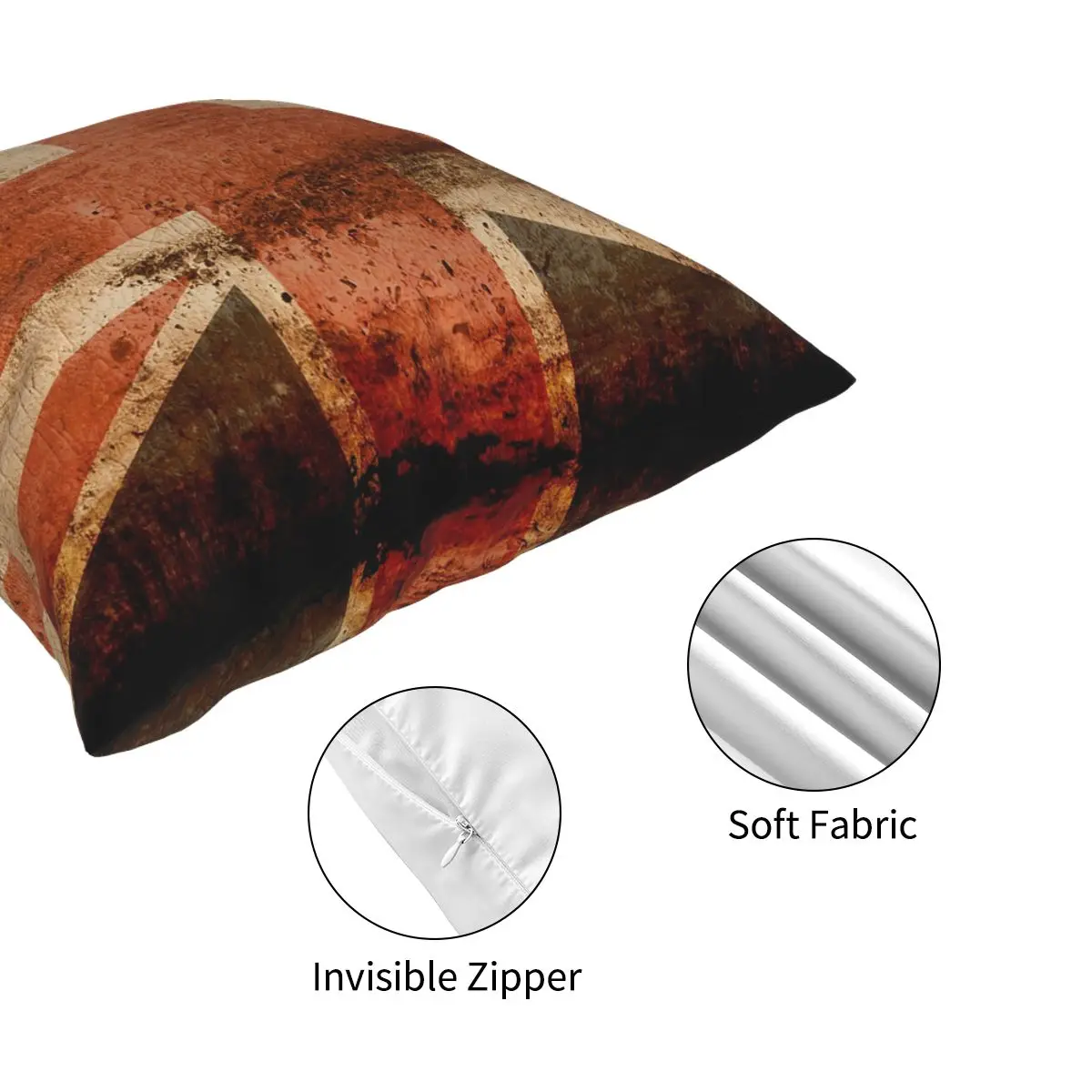 Distressed Union Jack UK Flag Square Pillowcase Polyester Zipper Decorative Throw Pillow Case for Home Cushion Cover Wholesale
Distressed Union Jack UK Flag Square Pillowcase Polyester Zipper Decorative Throw Pillow Case for Home Cushion Cover Wholesale