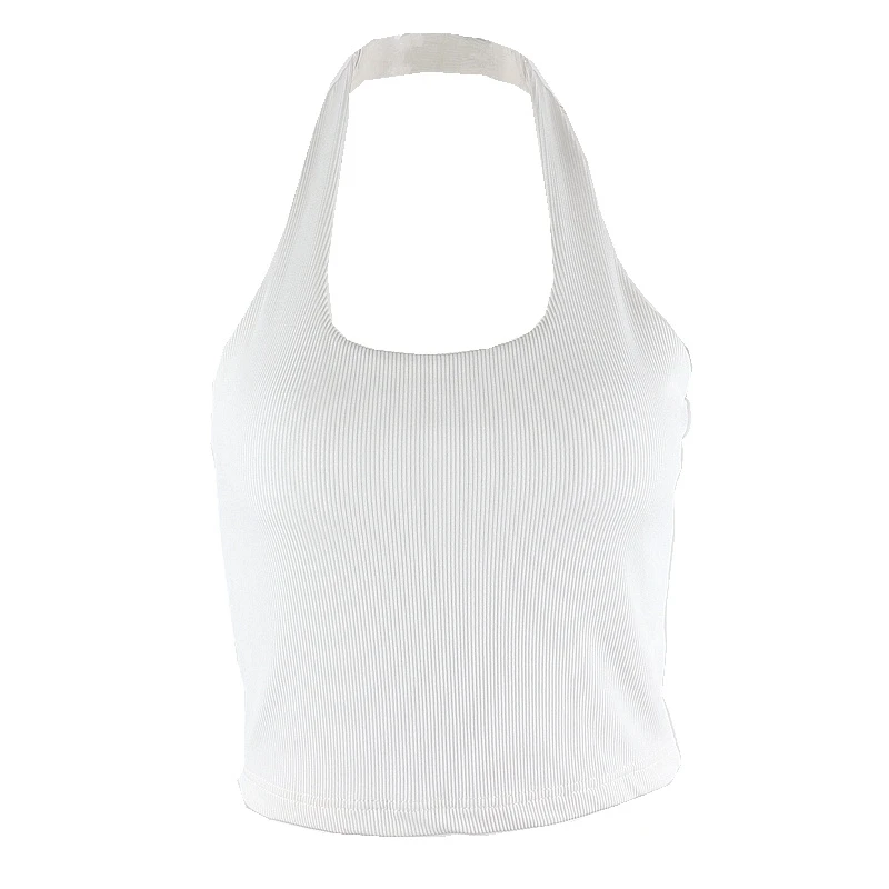 Sexy Halter backless Slim Female Crop Top Camisole Summer Wireless Bralette Crochet Top Solid Color Basic Bar party Camisole
Sexy Halter backless Slim Female Crop Top Camisole Summer Wireless Bralette Crochet Top Solid Color Basic Bar party Camisole