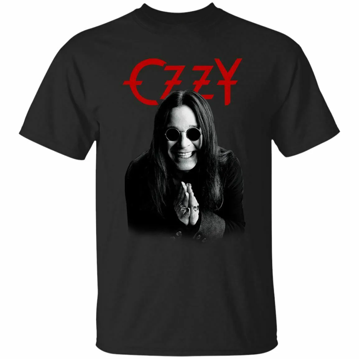 Ozzy osбурн черный Sabbath тяжелый металлический ремешок черная темно синяя футболка