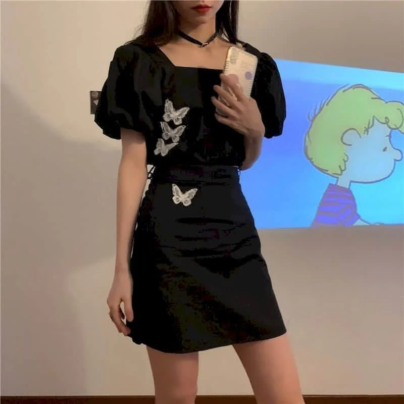 2021 Spring Autumn Two Piece Outfits for Women Female Korean Fashion Suit Clothing Matching Sets Lounge Wear Square Collar Tops
2021 Spring Autumn Two Piece Outfits for Women Female Korean Fashion Suit Clothing Matching Sets Lounge Wear Square Collar Tops