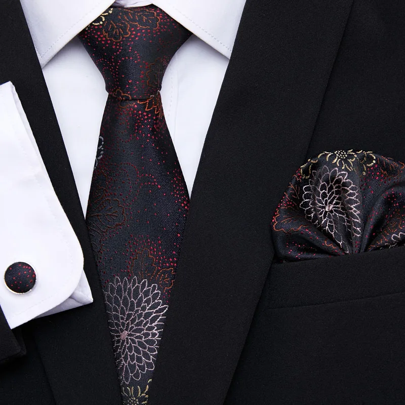 Luxury Floral Paisley Ties for Men Male Desigenr Red Green Gold Ties for Christmas Adult Silk Tie Hanky Cufflinks Tie Set
Luxury Floral Paisley Ties for Men Male Desigenr Red Green Gold Ties for Christmas Adult Silk Tie Hanky Cufflinks Tie Set
