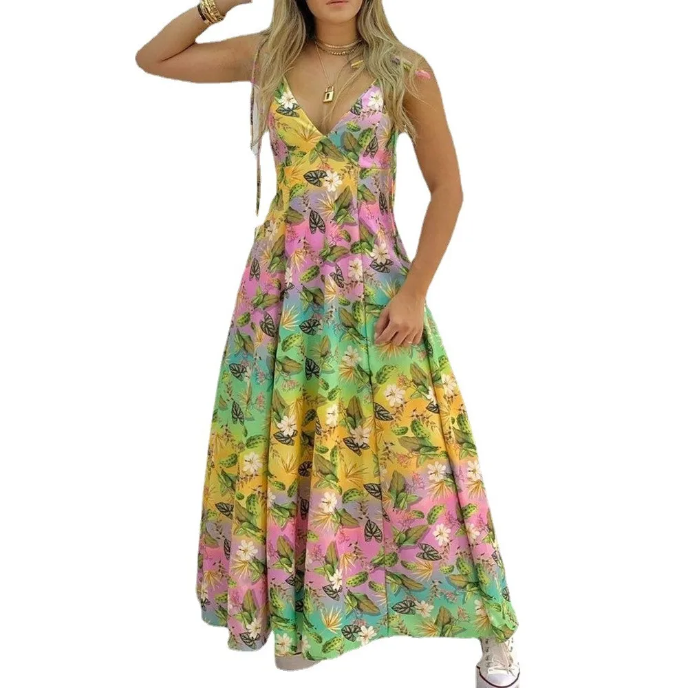 Womens Halter Dress 2021 New Hot Style Fashion Dashiki Print V-neck Halter Dress European Slim Body Sexy Backless Loose Clothing
Womens Halter Dress 2021 New Hot Style Fashion Dashiki Print V-neck Halter Dress European Slim Body Sexy Backless Loose Clothing