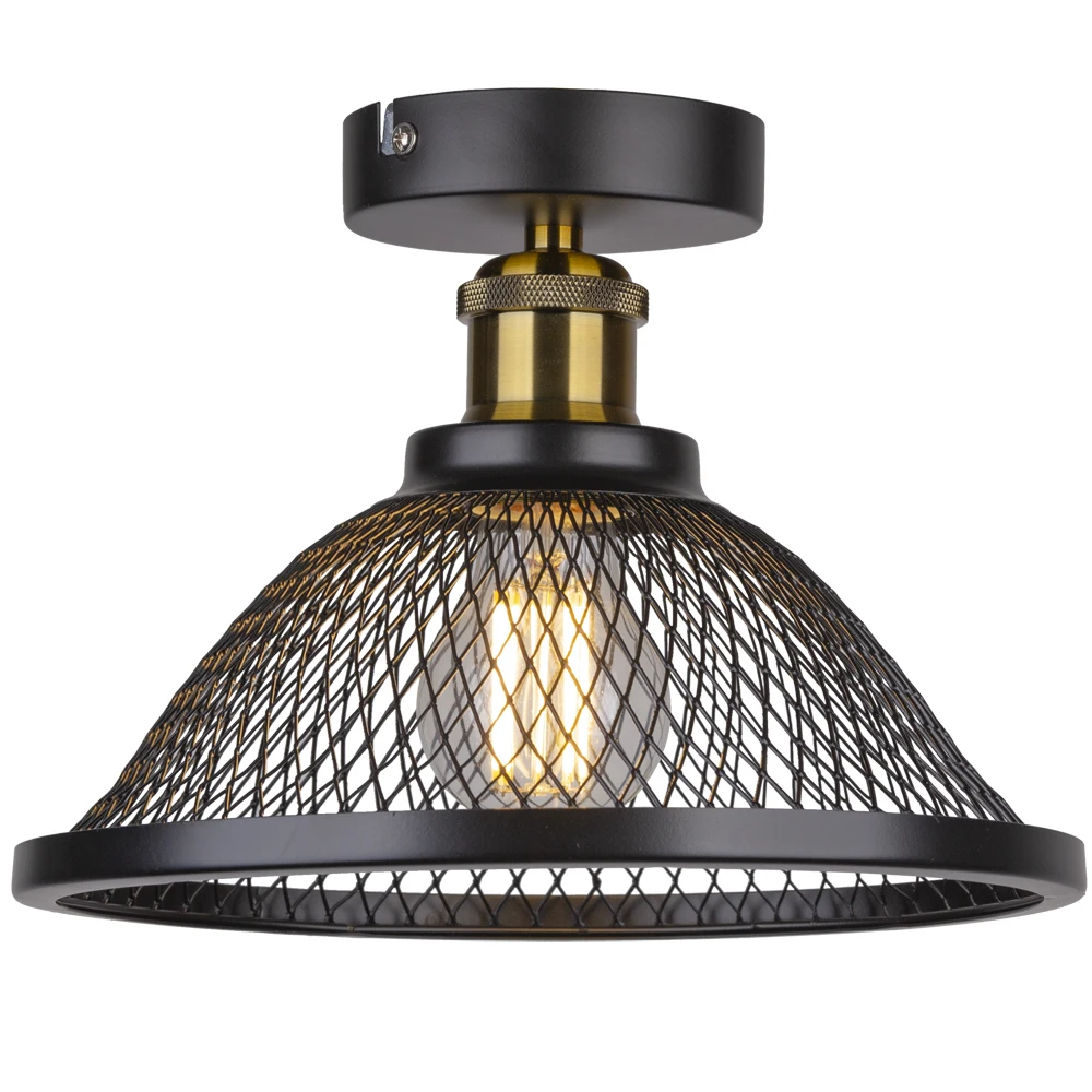 2023 Modern Led Ceiling Lights Vintage industrial Ceiling lamp Shade Retro Loft Plafonniers for Living Room Kitchen Cage Home
2023 Modern Led Ceiling Lights Vintage industrial Ceiling lamp Shade Retro Loft Plafonniers for Living Room Kitchen Cage Home