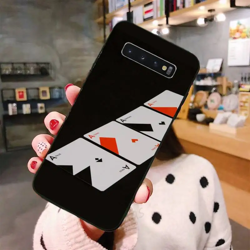 Design poker wallpaper Phone Case For Samsung A50 A51 A71 A20E A20S S10 S20 S21 S30 Plus ultra 5G M11 funda shell
Design poker wallpaper Phone Case For Samsung A50 A51 A71 A20E A20S S10 S20 S21 S30 Plus ultra 5G M11 funda shell