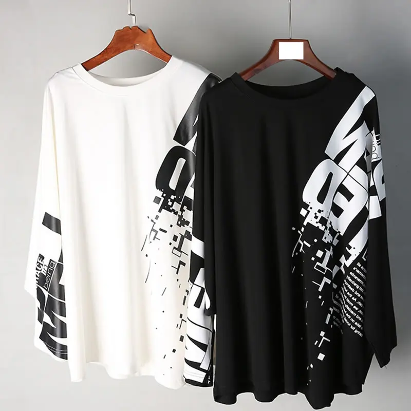 XITAO Tide Plus Size Letter Print Irregular T Shirt Women Clothes 2021 Spring New Loose Pullover Long Sleeve Casual Tee GCC4335
XITAO Tide Plus Size Letter Print Irregular T Shirt Women Clothes 2021 Spring New Loose Pullover Long Sleeve Casual Tee GCC4335