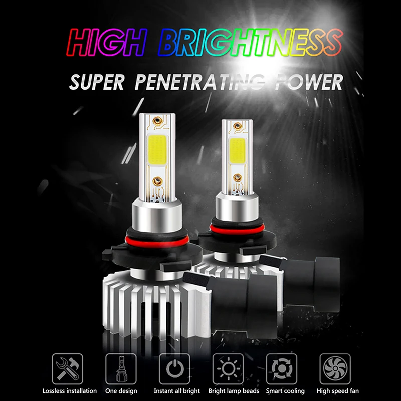 2 pieces of 24W car LED mini headlight kit H1H3 h7 9006 HB4 9005 HB3 Fog Light Auto Truck Car 6000K Pure White
2 pieces of 24W car LED mini headlight kit H1H3 h7 9006 HB4 9005 HB3 Fog Light Auto Truck Car 6000K Pure White
