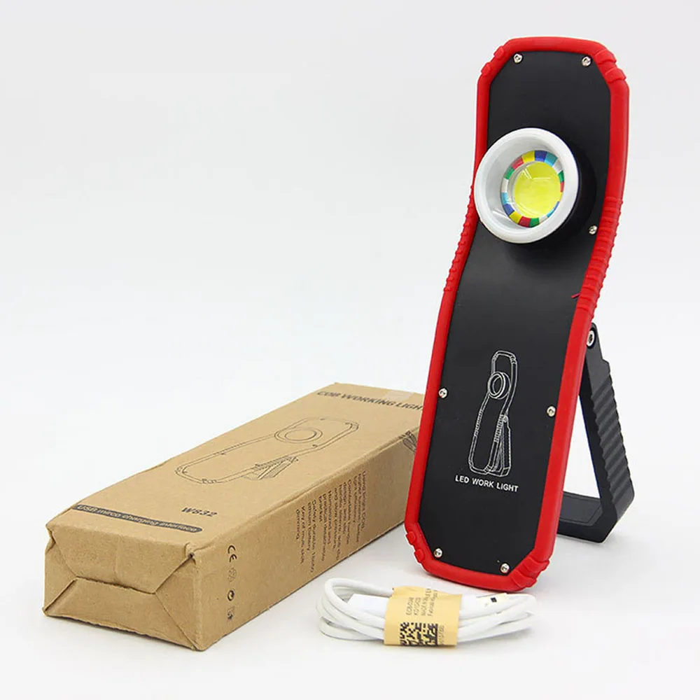 80W Portable Flashlight Torch USB Rechargeable LED Work Light Magnetic COB Lantern Hanging Outdoor Camping Hook Lamp Light
80W Portable Flashlight Torch USB Rechargeable LED Work Light Magnetic COB Lantern Hanging Outdoor Camping Hook Lamp Light