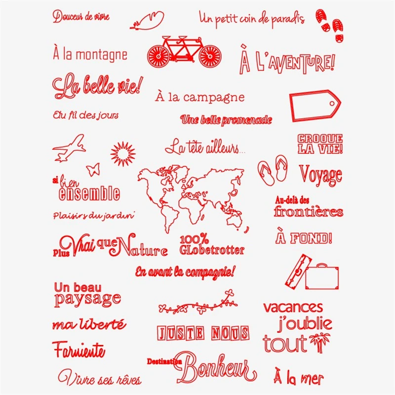 French Words Transparent Clear Silicone Stamp Seal for DIY scrapbooking photo album Decorative clear stamps
French Words Transparent Clear Silicone Stamp Seal for DIY scrapbooking photo album Decorative clear stamps