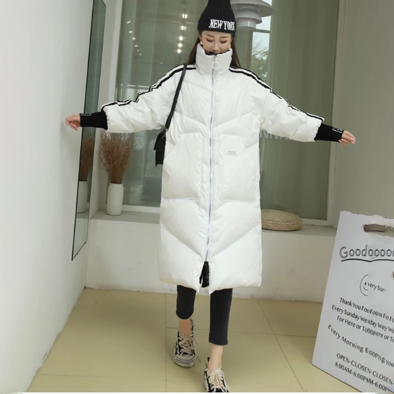 Women's Winter Coat Parka Long Loose Casual Fashion Striped Hooded Thick Warm Windbreaker 2020 new Coat Y108
Women's Winter Coat Parka Long Loose Casual Fashion Striped Hooded Thick Warm Windbreaker 2020 new Coat Y108