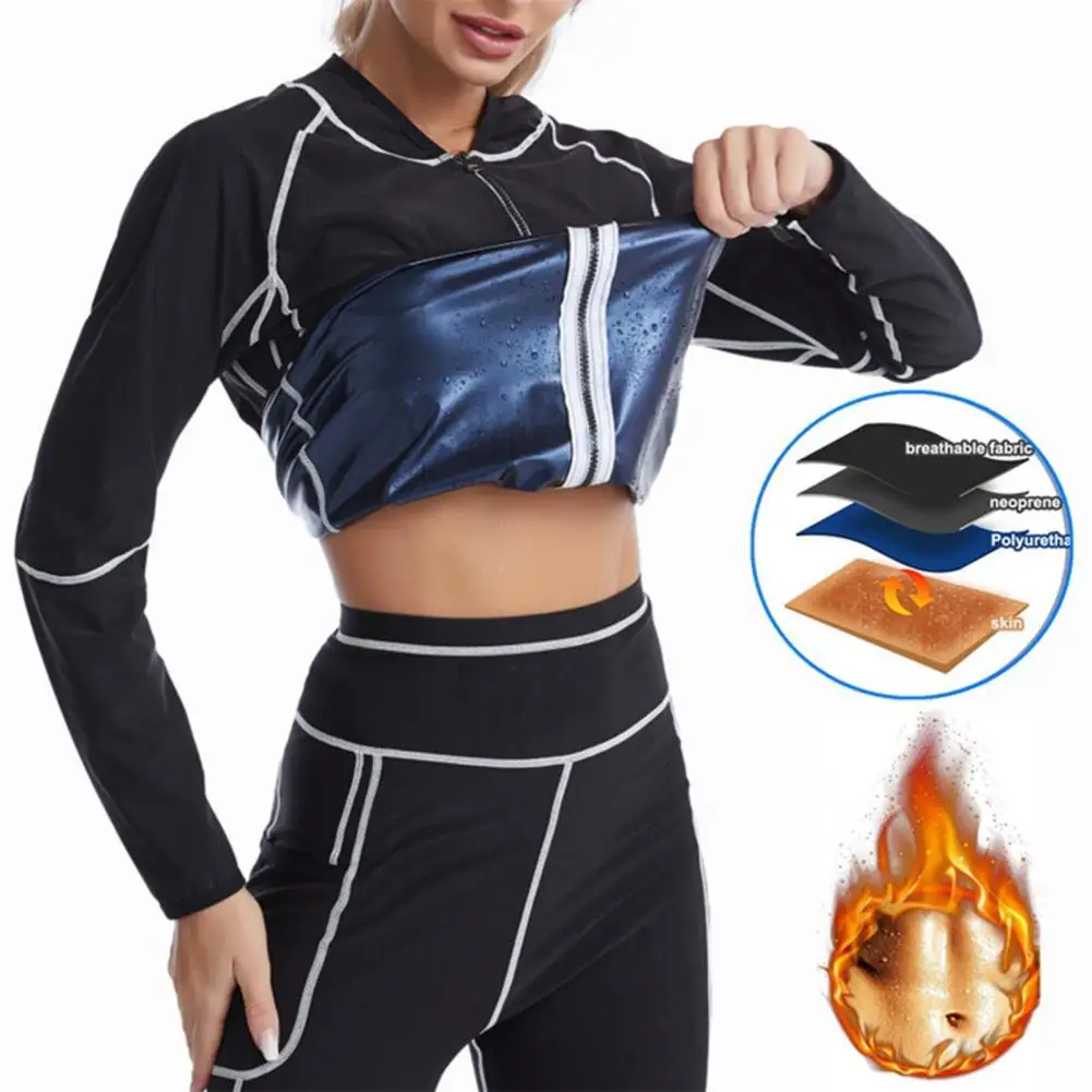 Sauna Jacket Heat-trapping Wear-resistant Comfortable Sweat Pants Weight Loss Jacket for Workout Dry Quickly Slimming Product
Sauna Jacket Heat-trapping Wear-resistant Comfortable Sweat Pants Weight Loss Jacket for Workout Dry Quickly Slimming Product