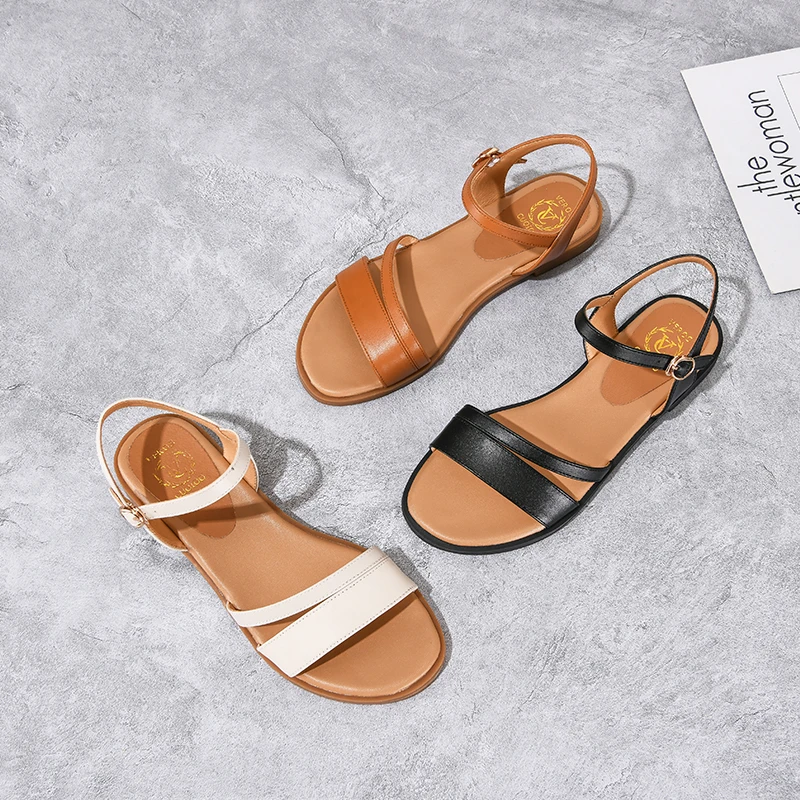 QZYERAI новые летние Стиль для девочек модные сандалии из натуральной кожи; Удобная женская обувь из натуральной коровьей кожи сандалии размер...
QZYERAI новые летние Стиль для девочек модные сандалии из натуральной кожи; Удобная женская обувь из натуральной коровьей кожи сандалии размер...