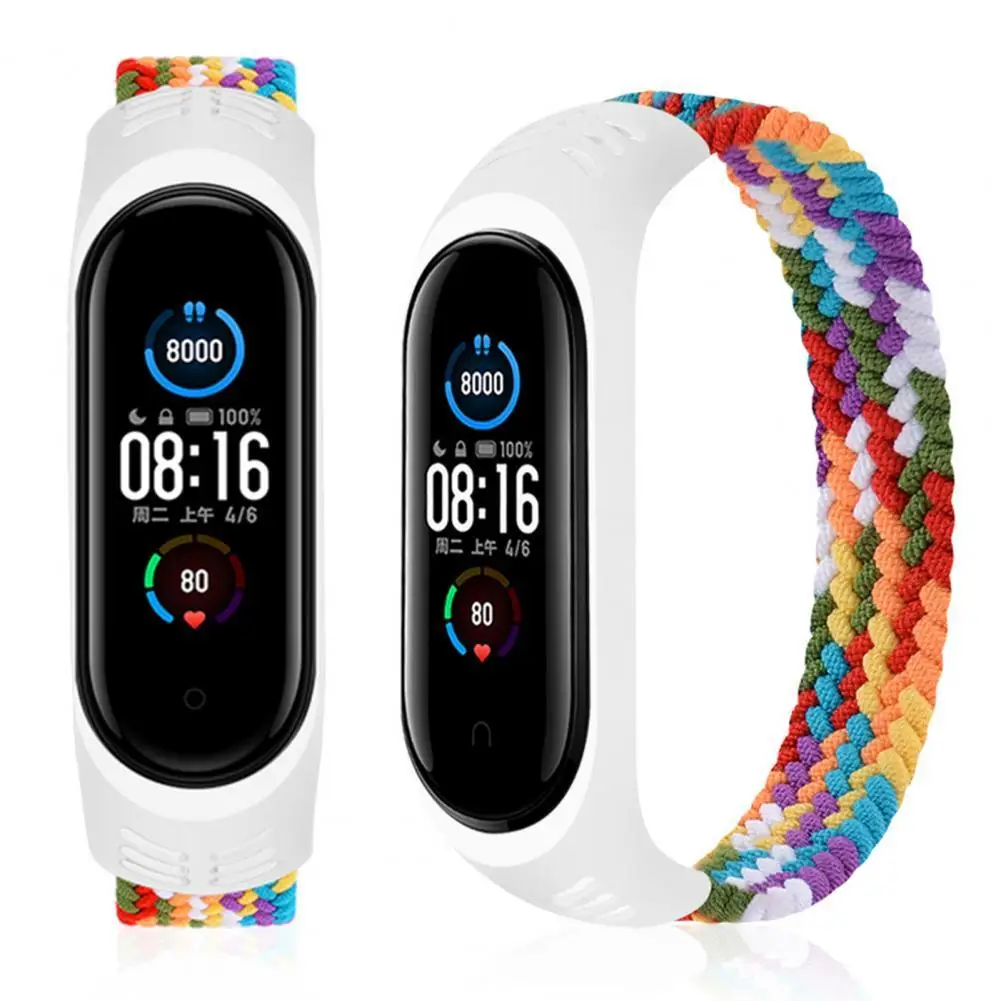 Watchband Single Loop Replacement Nylon Braided Elastic Watch Strap Wristband for Xiaomi Mi Band 3/4/5/6/NFC
Watchband Single Loop Replacement Nylon Braided Elastic Watch Strap Wristband for Xiaomi Mi Band 3/4/5/6/NFC