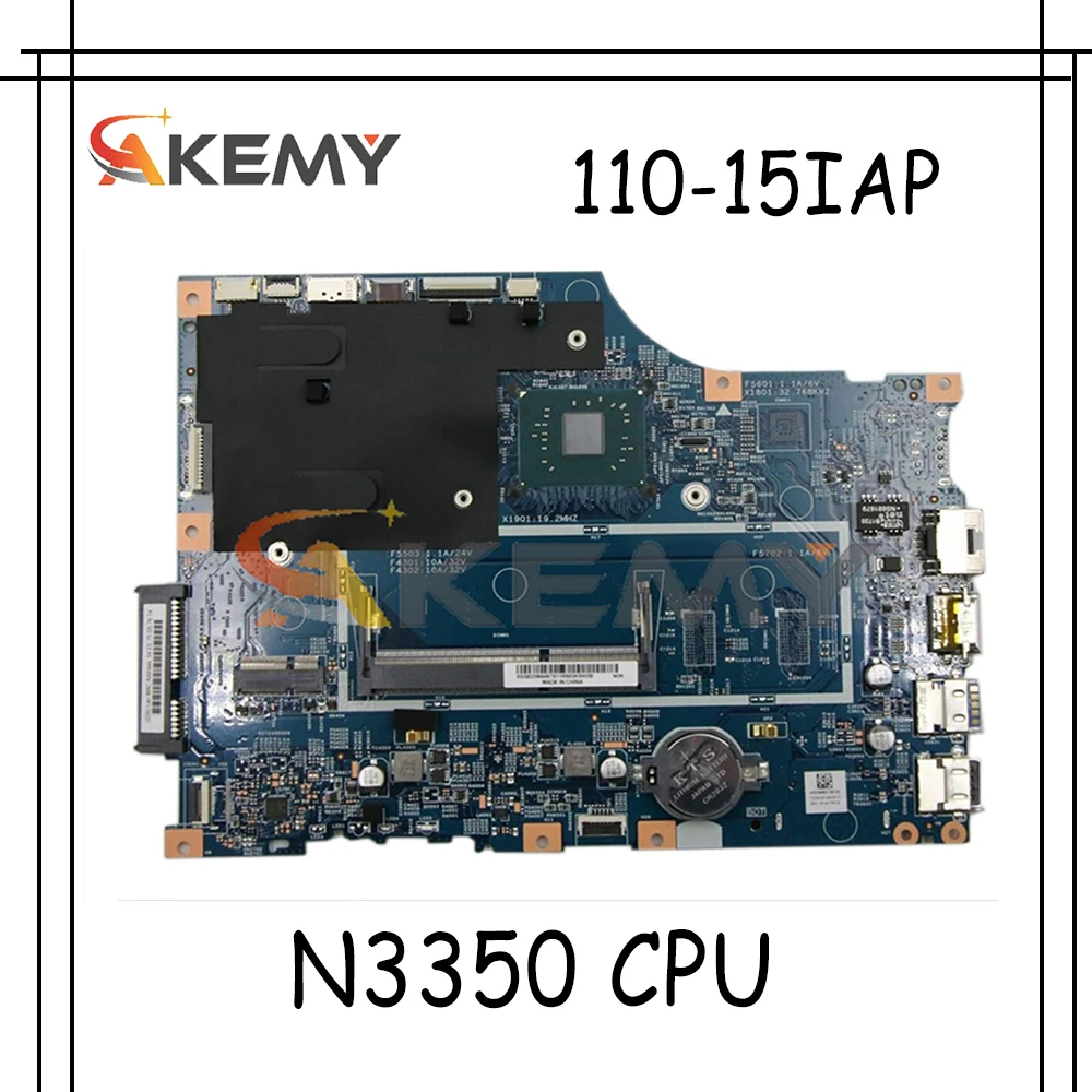 Фото Материнская плата Akemy для Lenovo 110-15iAP Встроенная 15270-1 448.08A03.0011 N3350 процессор