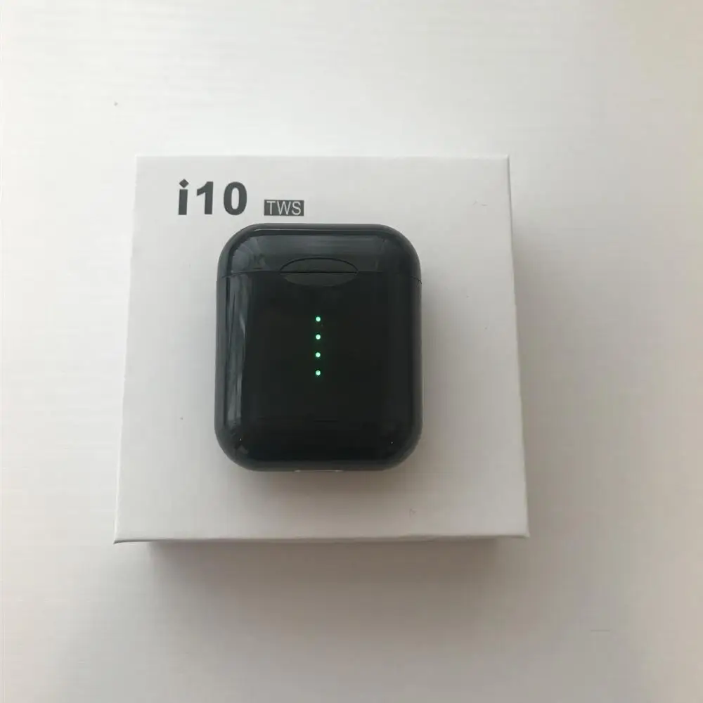 i10 TWS i10s wireless earbuds Bluetooth 5.0 Earphones Touch Control support Wireless Charging HiFi Music 3D Sound pk i80